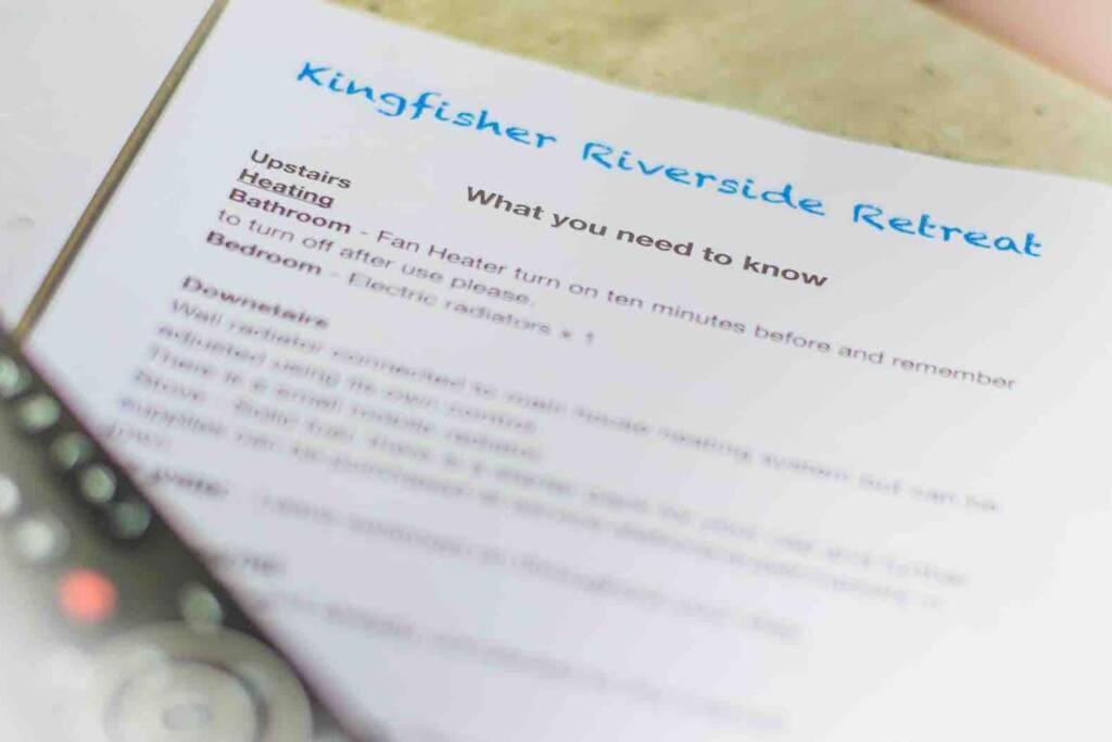 Kingfisher Riverside Retreat Kenmare Exteriör bild
